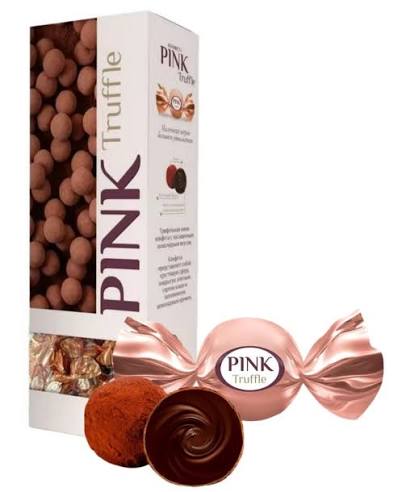 картинка Конфеты  Сладкий Орешек PINK Truffle 163г коробка