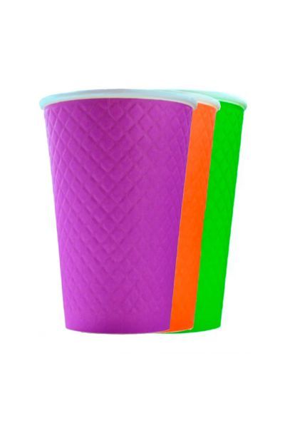 картинка Стакан бумажный 400 мл Waffle Color 25 шт.
