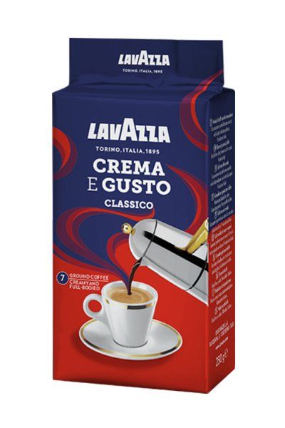 картинка Кофе Lavazza молотый Crema e Gusto 250 г 