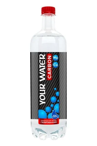 картинка Питьевая газированная вода Дарида Your Water 1 л.